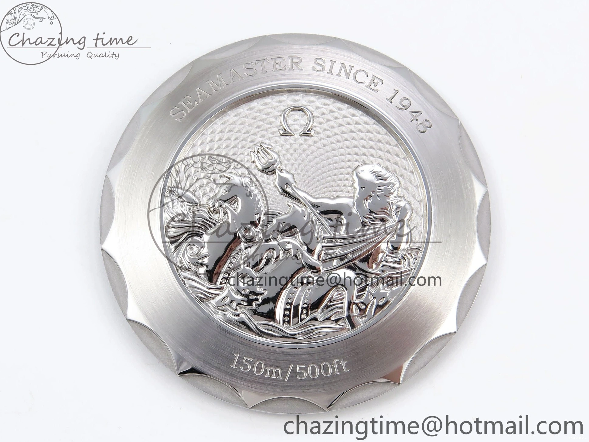 0109 Aqua Terra GMT Worldtimer 43mm VSF 1:1 Best Edition Summer Blue Dial on SS Bracelet A8938 Super Clone FashionForward 7720